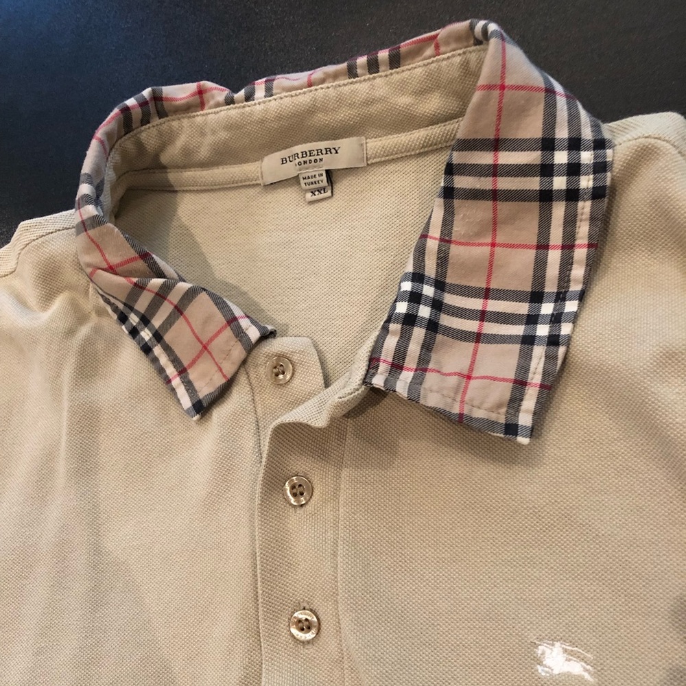 Burberry Men’s Long Sleeve Polo
